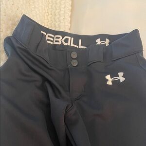 Under Armour Black Baseball Pants